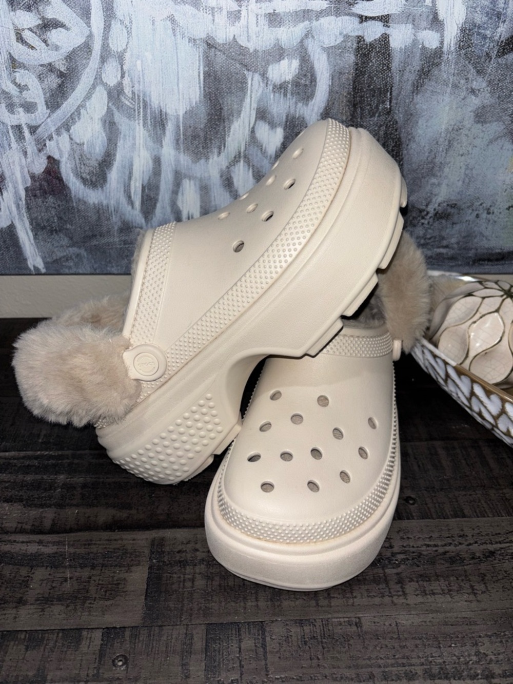 Crocs Women's Stomp Lined Clogs SZ9 - Picture 8 of 14